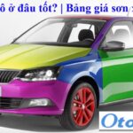 Sơn xe ô tô ở đâu tốt? | Bảng giá sơn xe ô tô 2020