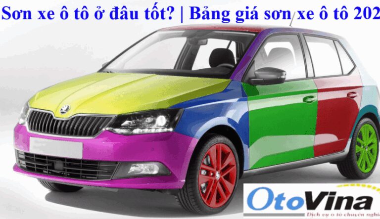 Sơn xe ô tô ở đâu tốt? Bảng giá sơn xe ô tô 2025 Sơn xe ô tô ở đâu tốt? | Bảng giá sơn xe ô tô 2025