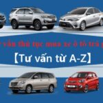 Tư Vấn Thủ Tục Mua Xe Ô Tô Trả Góp Mới Nhất: Hướng Dẫn Chi Tiết Từ A-Z