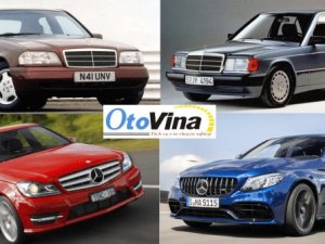 Lịch sử phát triển của Mercedes Benz C-Class【Xe hạng sang #1 Thế Giới】